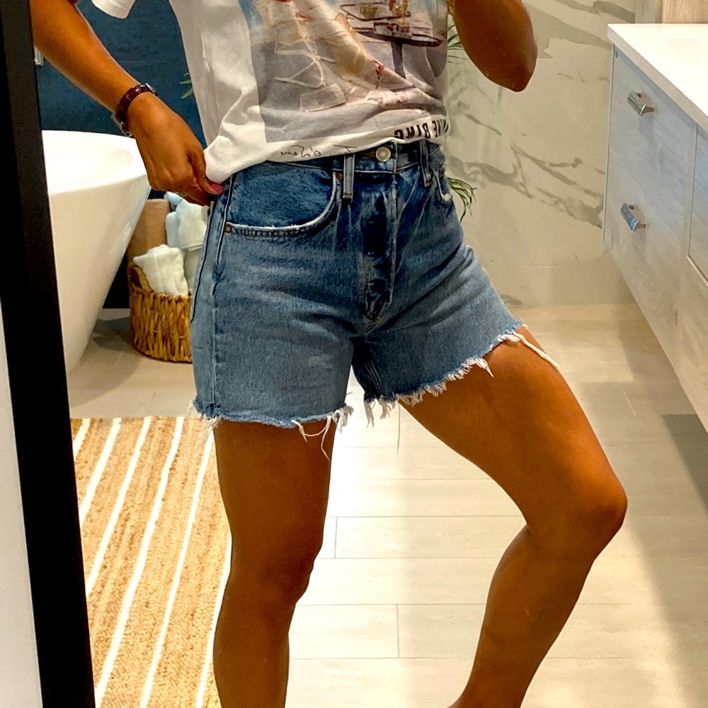 🌊AGOLDE Riley Short Denim Jeans Size 27🌊